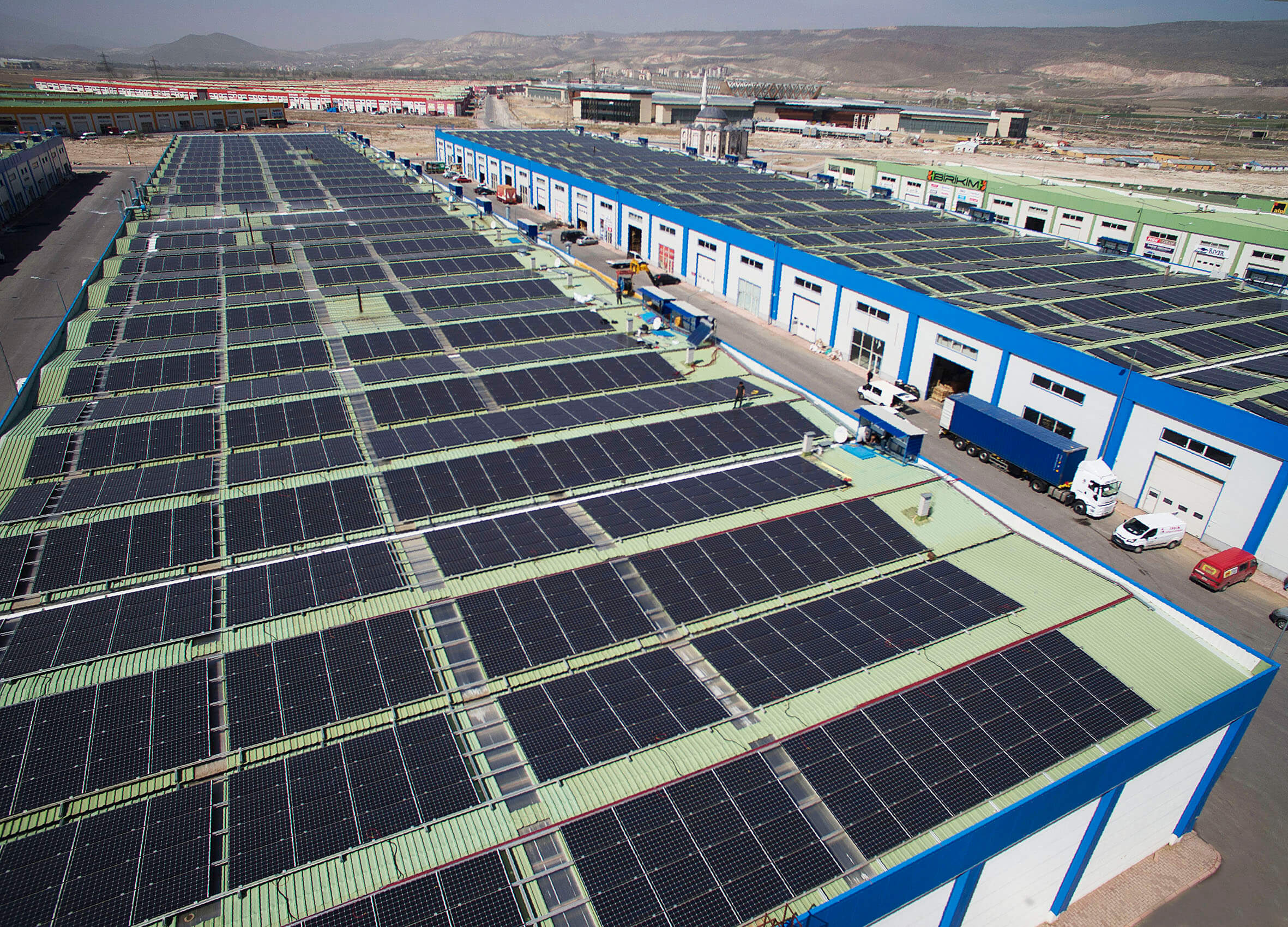 Kayseri’de güneş enerjisi santrali açıldı