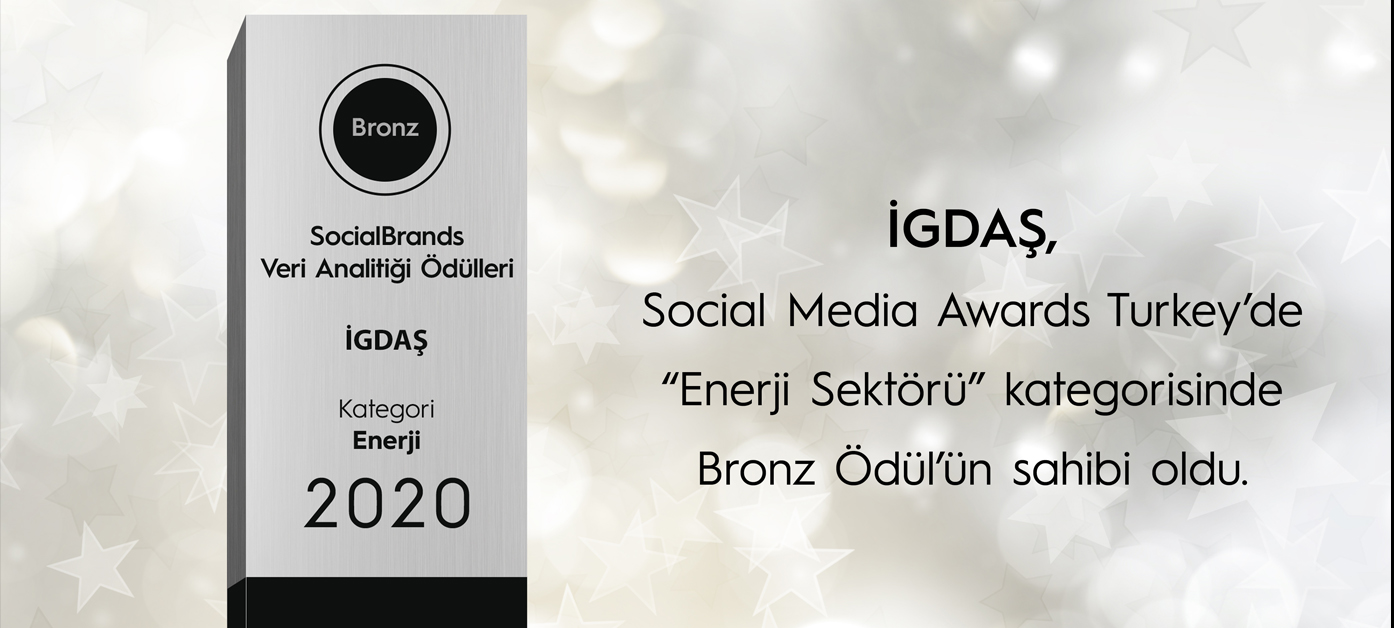İGDAŞ’a Social Media Awards Turkey’den Bronz Ödül