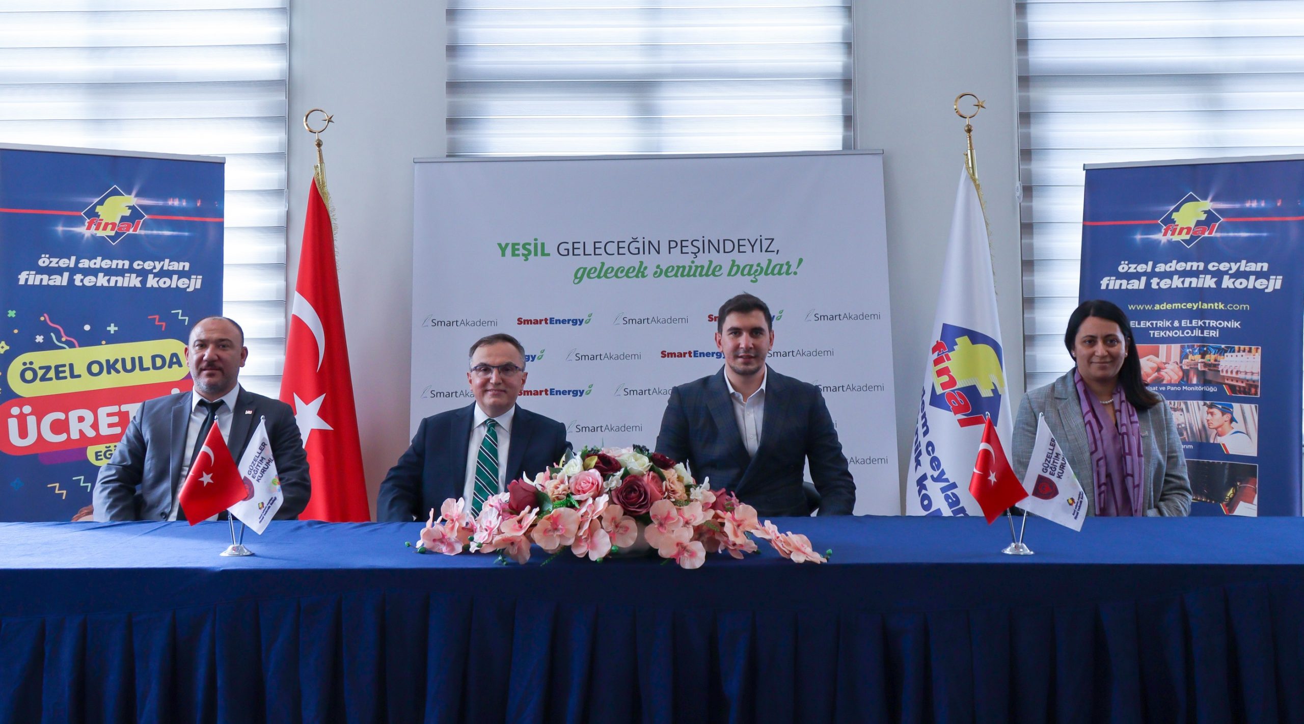 Smart Energy ve Özel Adem Ceylan Final Meslek Teknik Koleji eğitim işbirliği yaptı