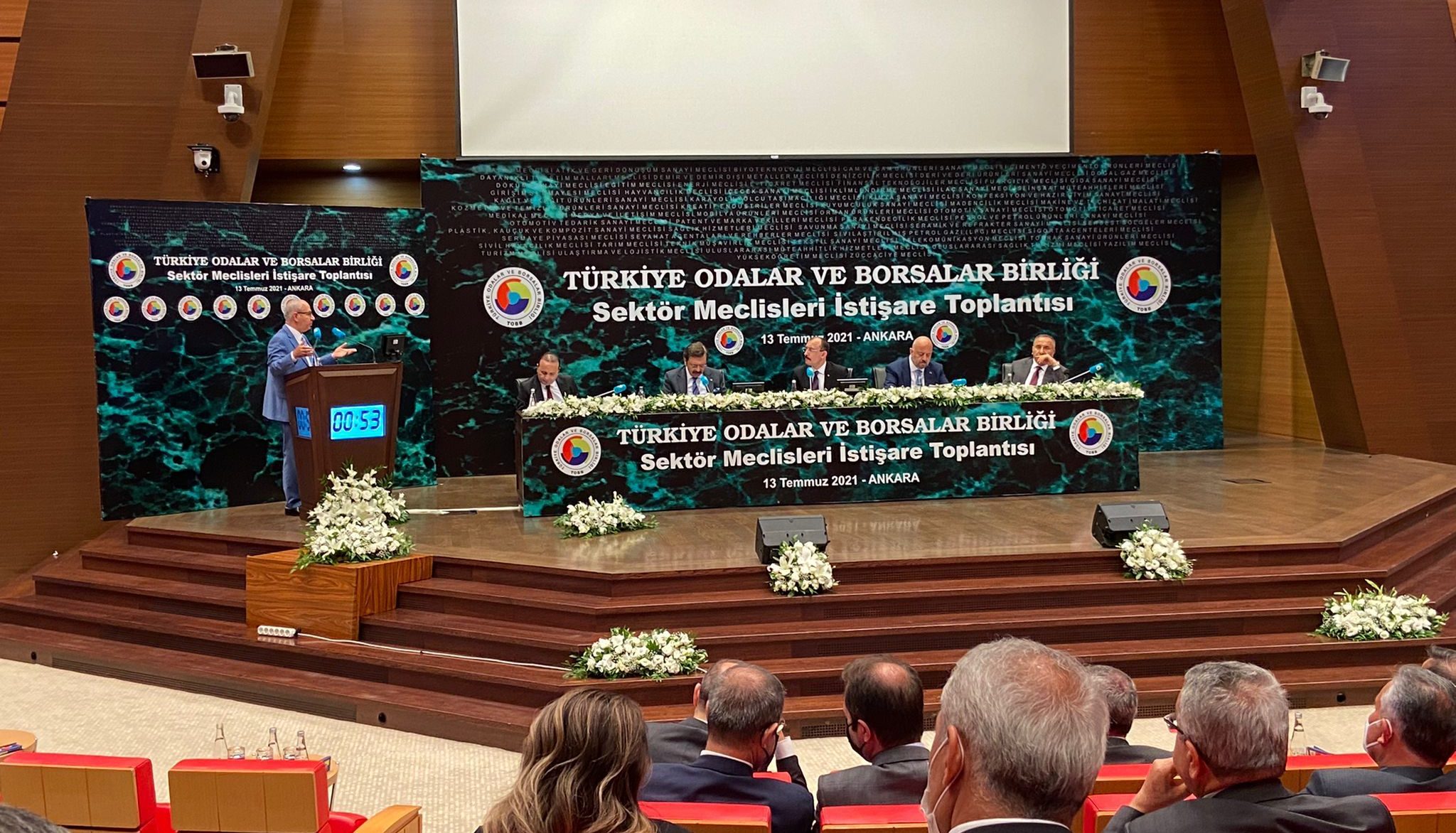 TOBB Türkiye Madencilik Meclisi Başkanı İbrahim Halil Kırşan, TOBB Sektör Meclisleri İstişare Toplantısı’na katıldı