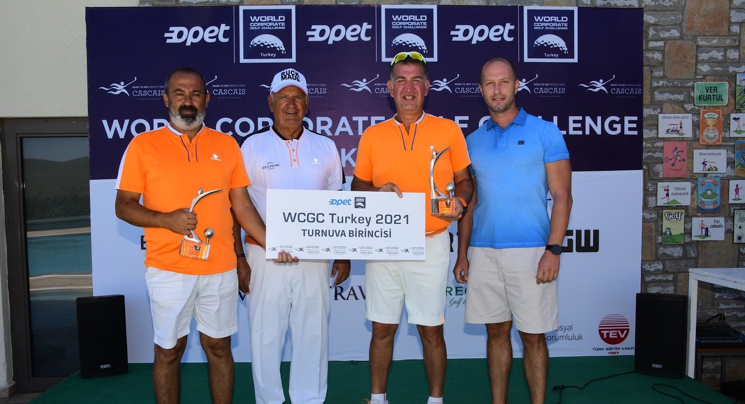OPET Dünya Kurumsal Golf Turnuvası Türkiye şampiyonları belli oldu
