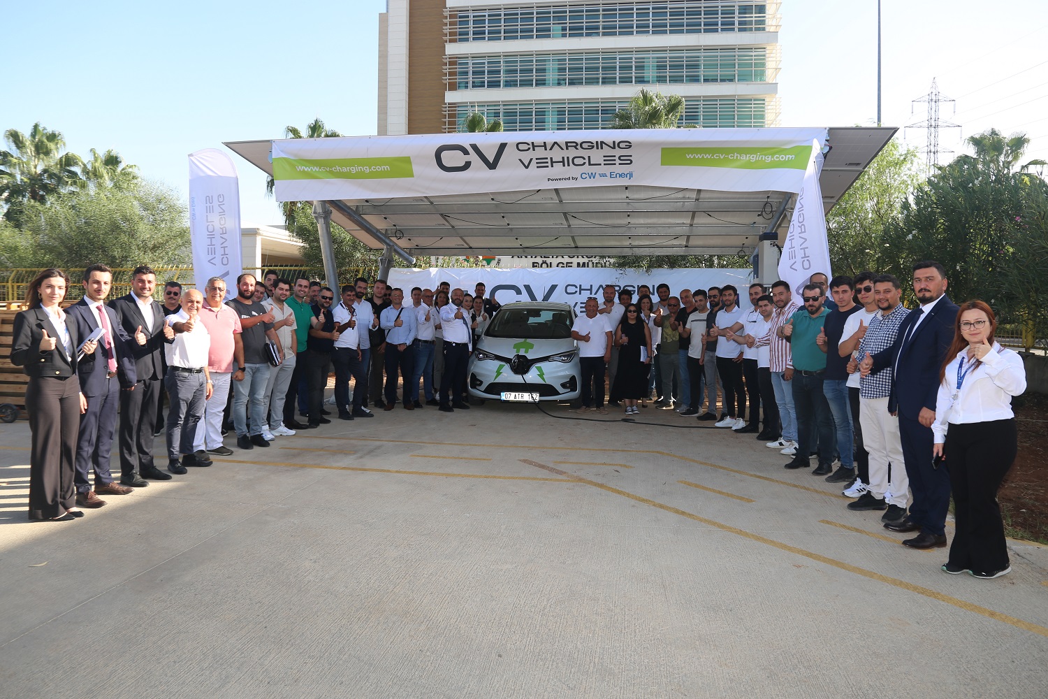 CW Enerji, elektrikli araçların şarj edilmesi için ‘CV Charging Vehicles’ markasını hayata geçirdi