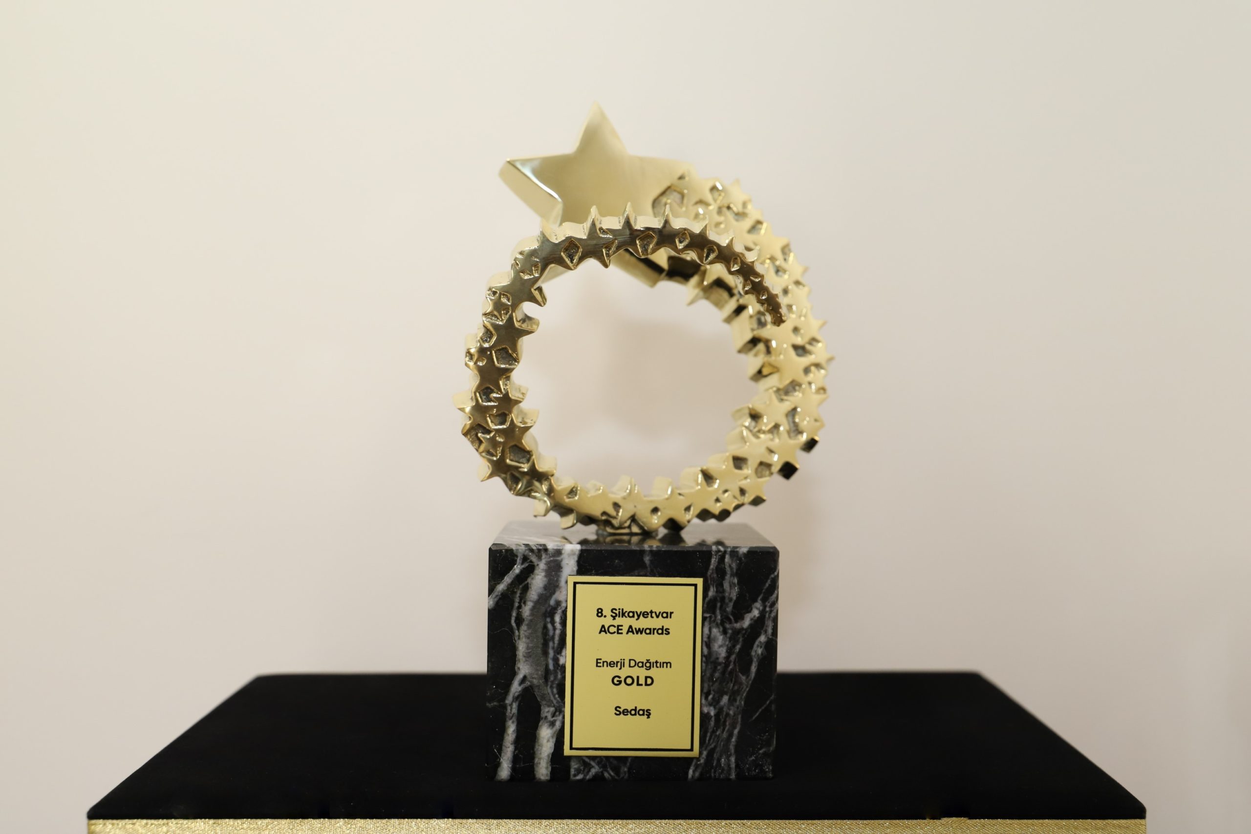 SEDAŞ, Mükemmel Müşteri Memnuniyeti Başarı Ödülleri’nde ‘Gold’ ödülünü kazandı