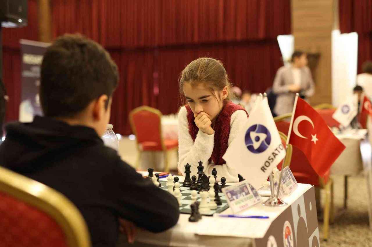 2. Rosatom bölge satranç turnuvası Mersin’de başladı