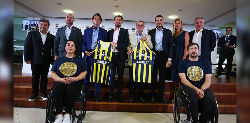 Fenerbahçe Tekerlekli Sandalye Basketbol Takımı’nın isim sponsoru, İstanbul Jet oldu