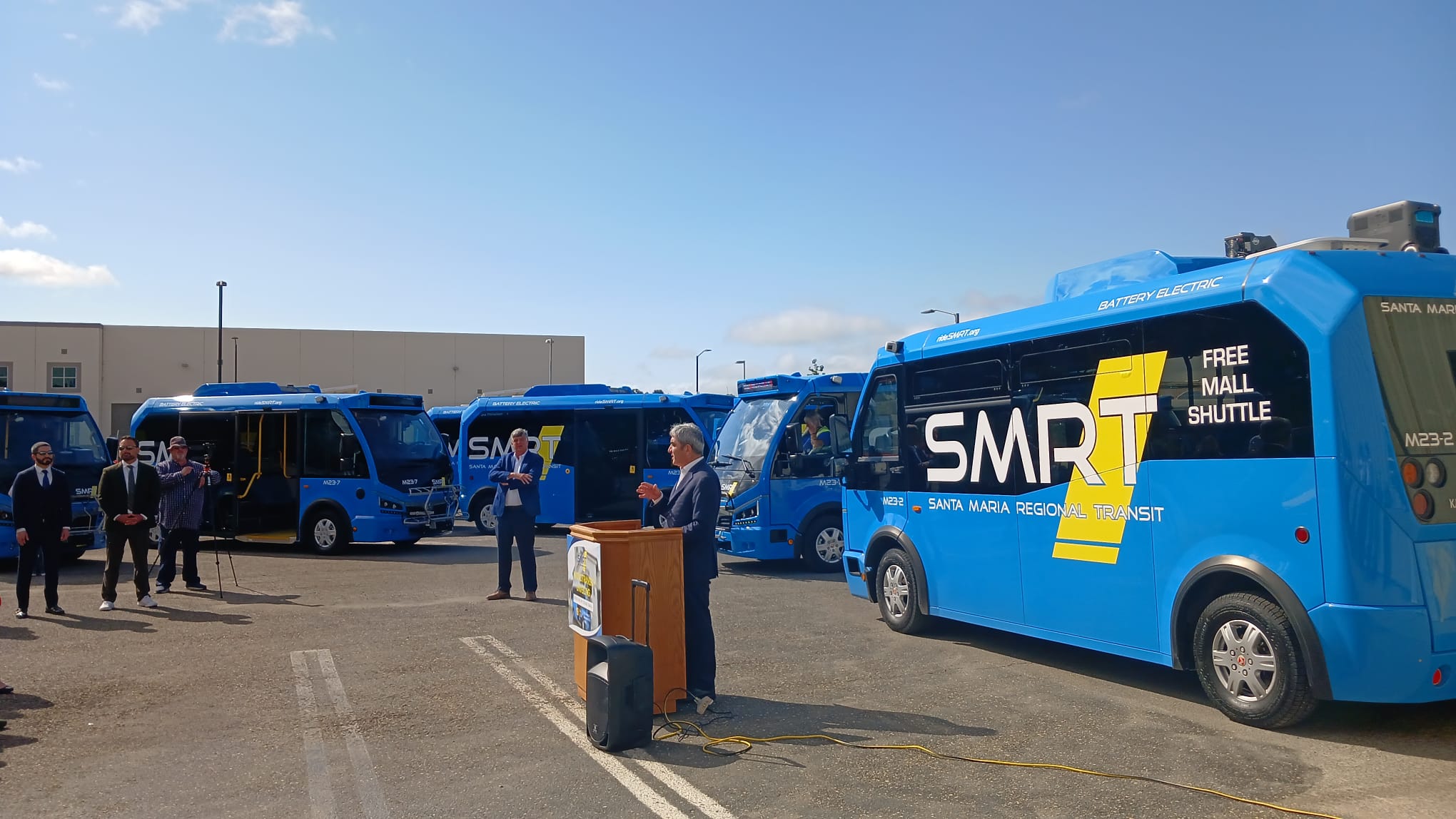 Karsan e-JEST’ler Santa Maria’nın da ilk elektrikli minibüsü oldu