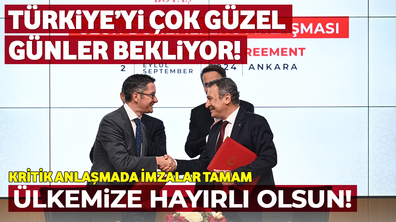 TÜRKİYE’Yİ ÇOK GÜZEL GÜNLER BEKLİYOR! | Sektörden Haberler