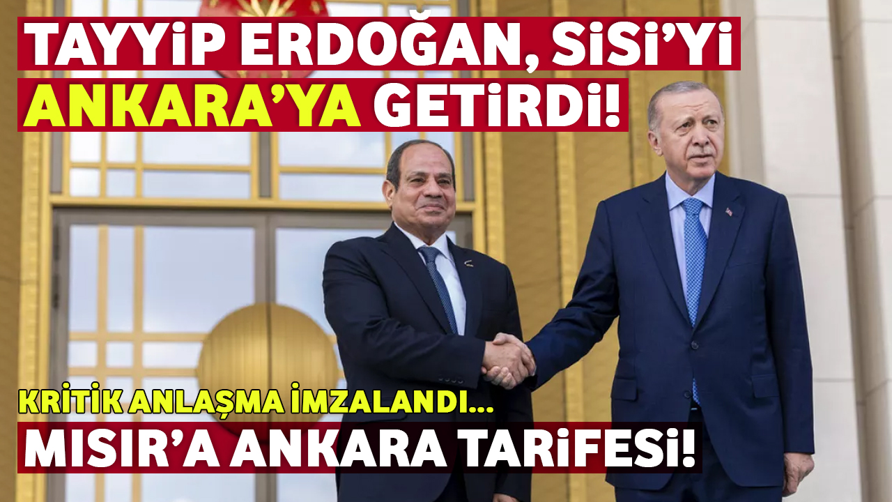 Mısır & Türkiye Gerilimi Sona Erdi! (Sisi, Ankara’ya Geldi) | Sektörden Haberler