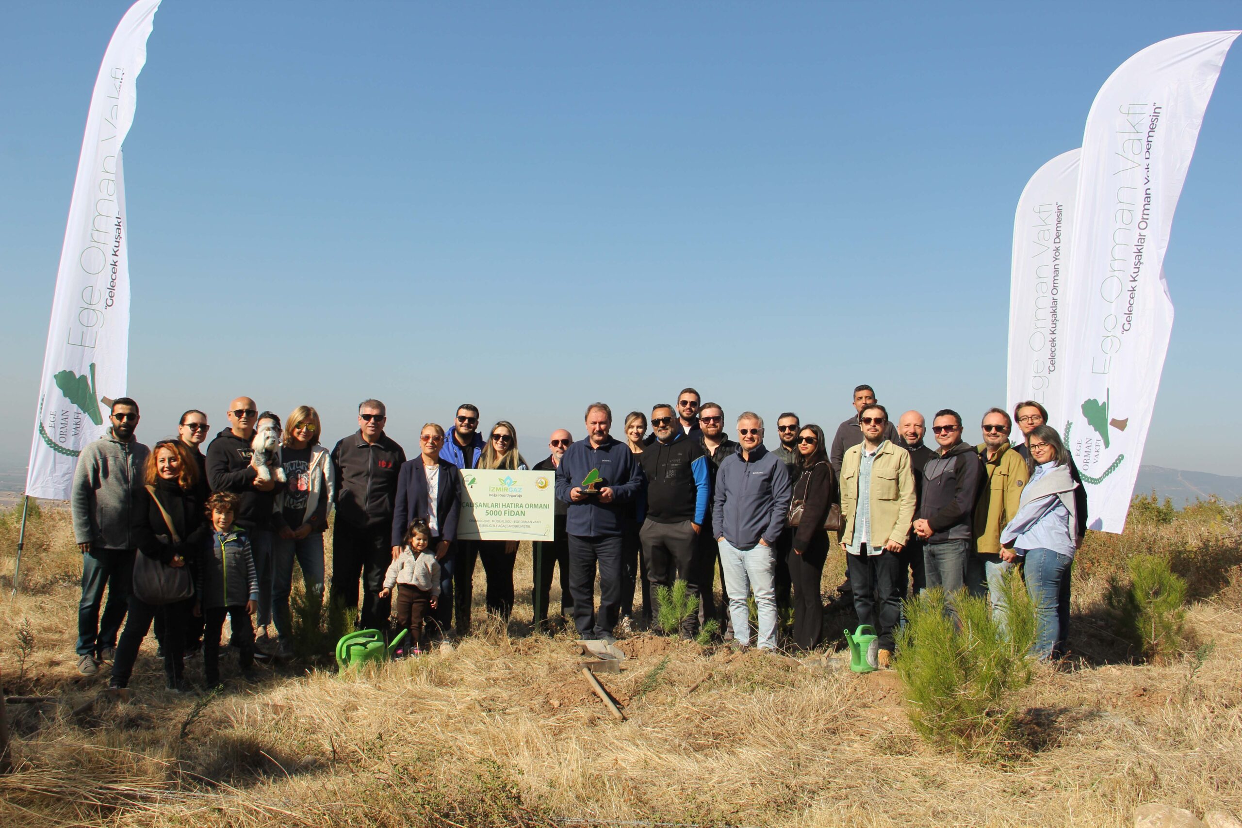 İzmir Doğalgaz’dan geleceğe yeşil bir miras