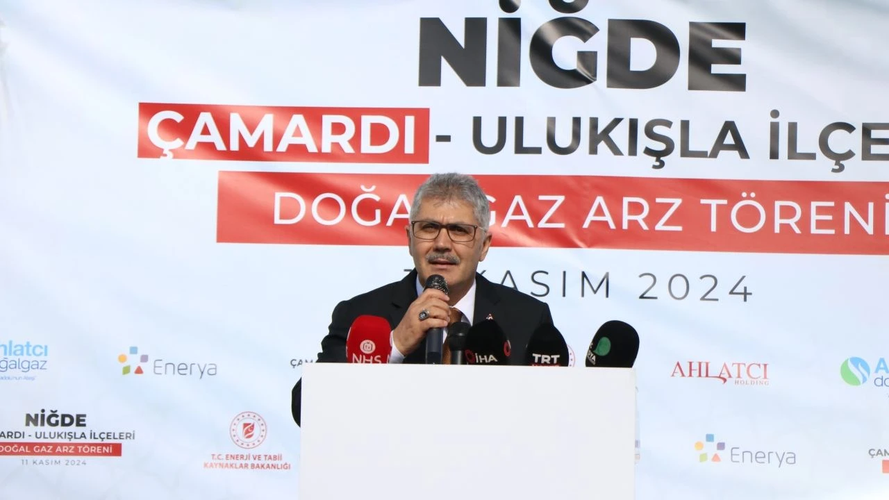 Enerji ve Tabii Kaynaklar Bakan Yardımcısı Şatıroğlu, Niğde’de konuştu