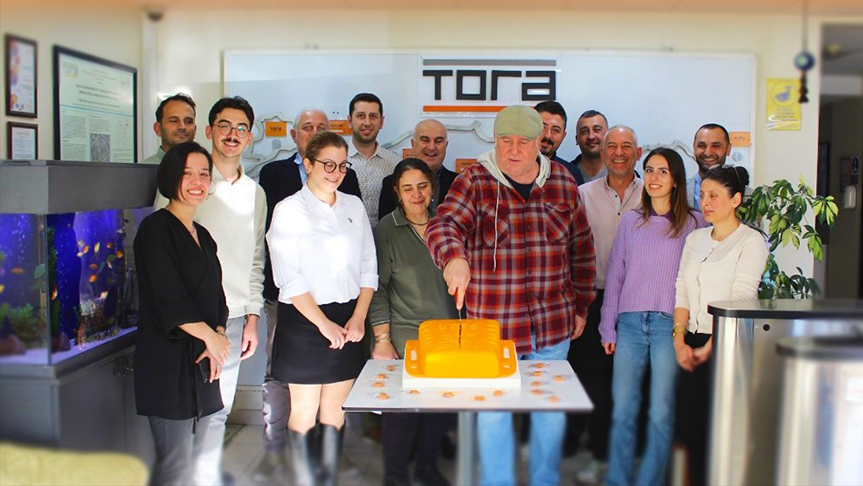 TORA’da ilk TTB montajı gerçekleştirildi ve kutlandı